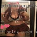 Finding pussy Chicago
