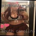 South Carolina horny women