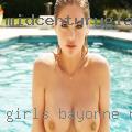 Girls Bayonne naked